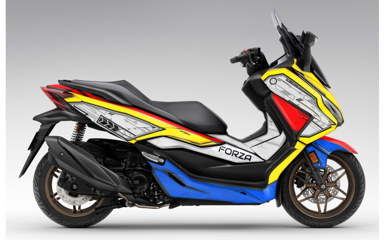 HONDA FORZA 250-300-350 GRPHIC SET / DECAL KIT