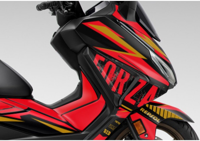 HONDA FORZA 250-300-350 GRPHIC SET / DECAL KIT