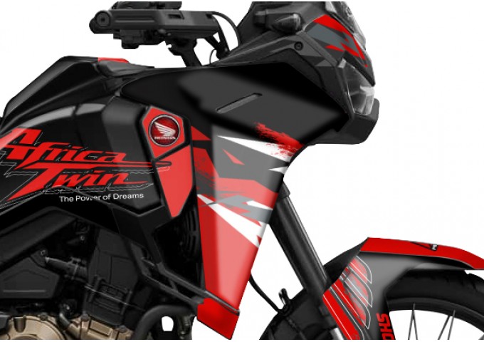 HONDA AFRICA TWIN 2024-2025 GRAPHIC SET / DECAL KIT