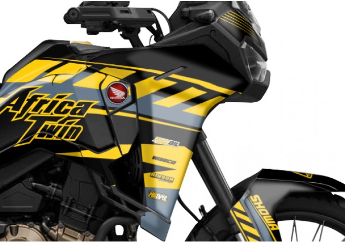 HONDA AFRICA TWIN 2024-2025 GRAPHIC SET / DECAL KIT