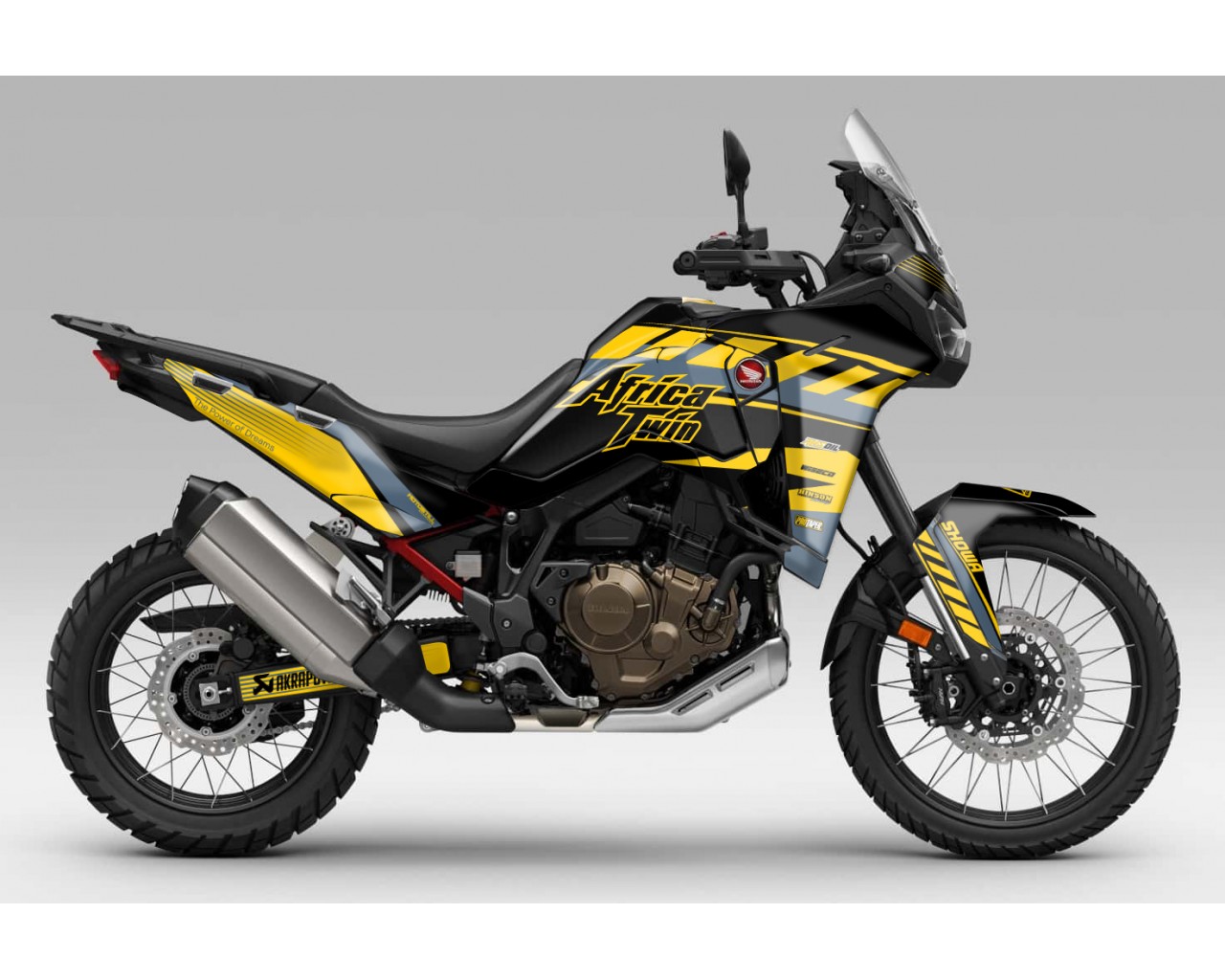 HONDA AFRICA TWIN 2024-2025 GRAPHIC SET / DECAL KIT