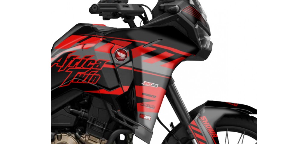 HONDA AFRICA TWIN 2024-2025 GRAPHIC SET / DECAL KIT