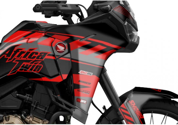 HONDA AFRICA TWIN 2024-2025 GRAPHIC SET / DECAL KIT