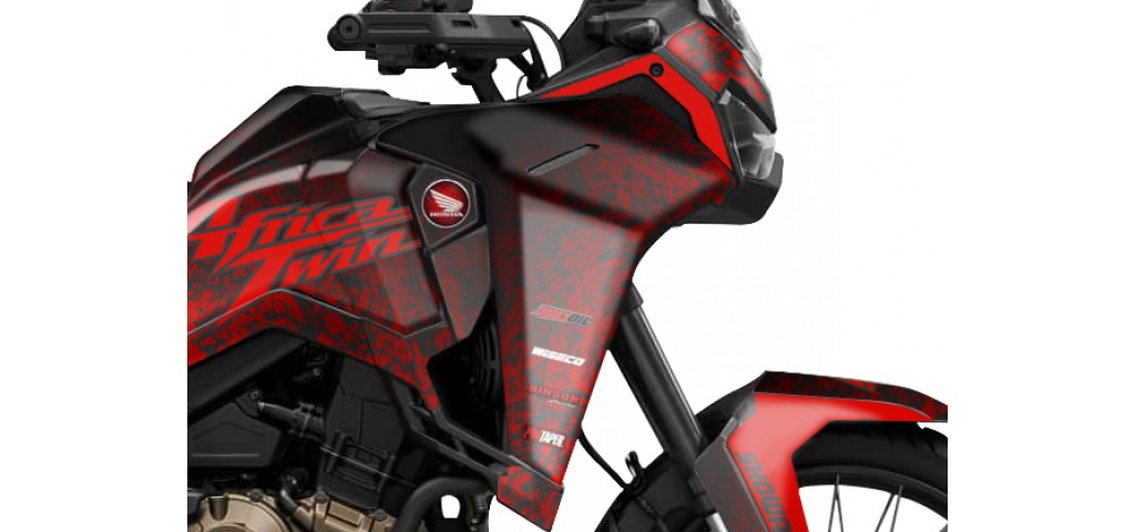 HONDA AFRICA TWIN 2024-2025 GRAPHIC SET / DECAL KIT