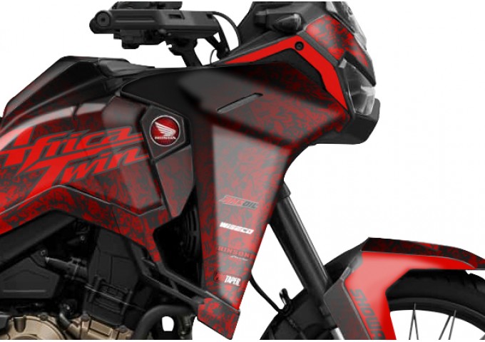 HONDA AFRICA TWIN 2024-2025 GRAPHIC SET / DECAL KIT