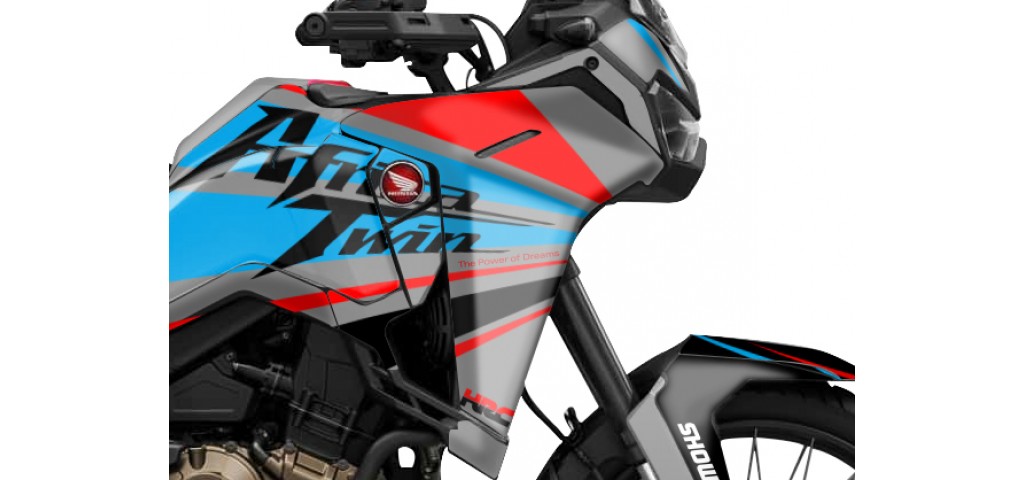 HONDA AFRICA TWIN 2024-2025 GRAPHIC SET / DECAL KIT