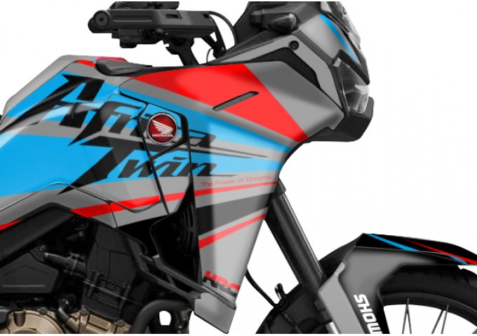 HONDA AFRICA TWIN 2024-2025 GRAPHIC SET / DECAL KIT