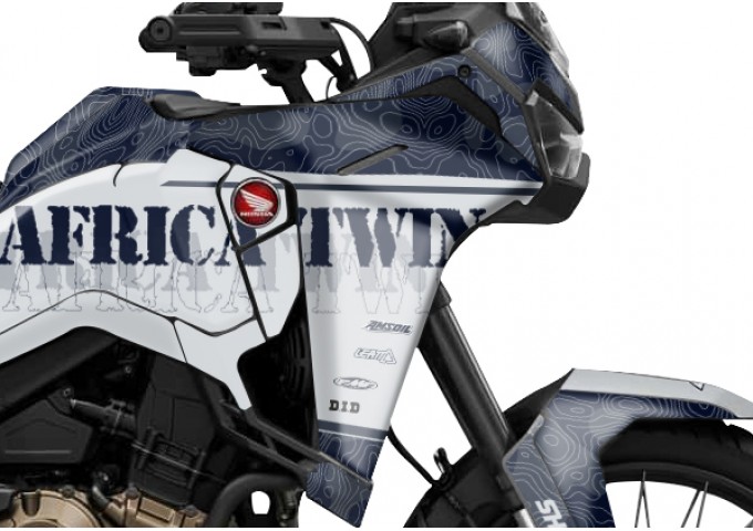HONDA AFRICA TWIN 2024-2025 GRAPHIC SET / DECAL KIT