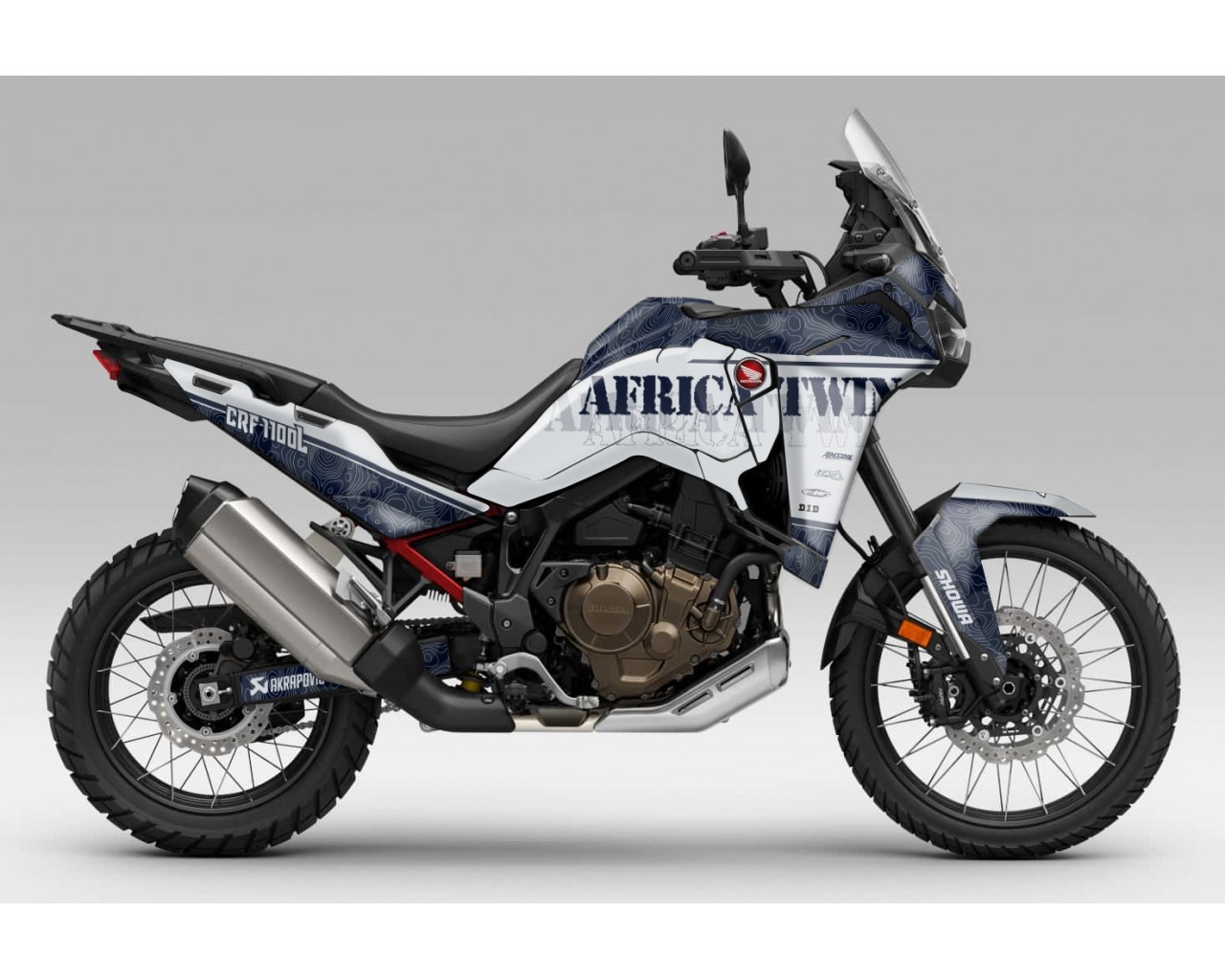 HONDA AFRICA TWIN 2024-2025 GRAPHIC SET / DECAL KIT