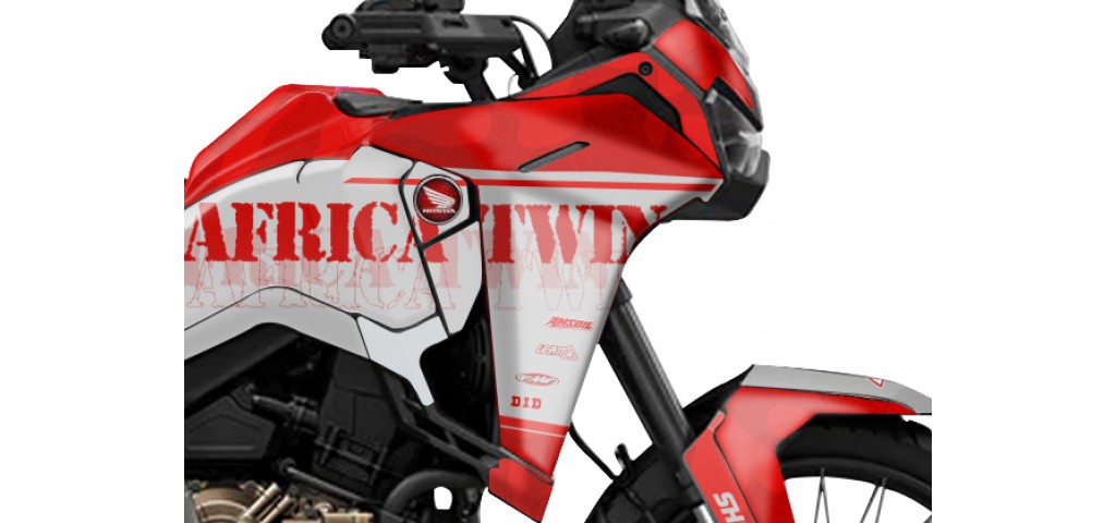 HONDA AFRICA TWIN 2024-2025 GRAPHIC SET / DECAL KIT