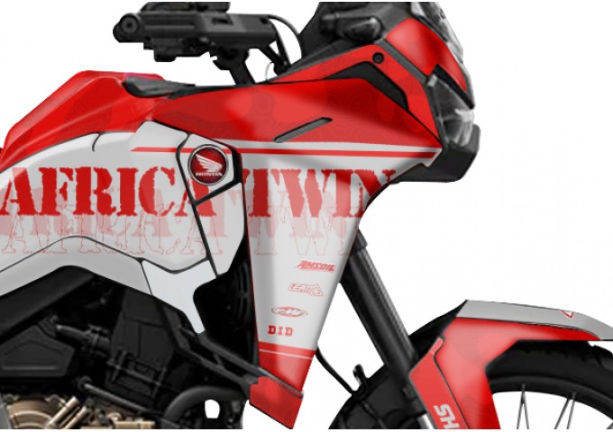 HONDA AFRICA TWIN 2024-2025 GRAPHIC SET / DECAL KIT