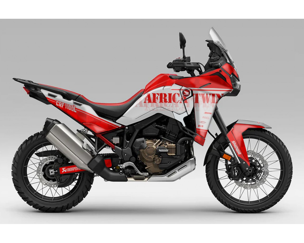 HONDA AFRICA TWIN 2024-2025 GRAPHIC SET / DECAL KIT