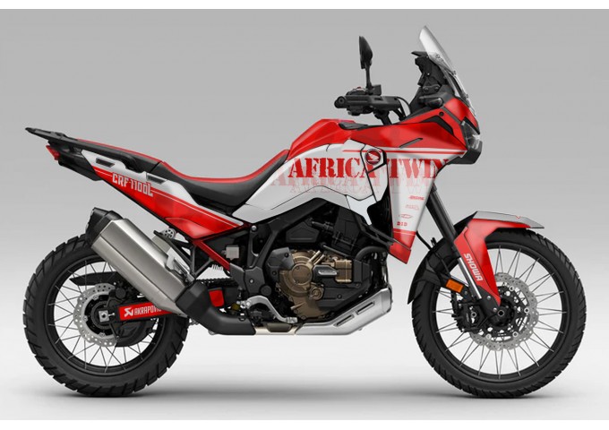 HONDA AFRICA TWIN 2024-2025 GRAPHIC SET / DECAL KIT