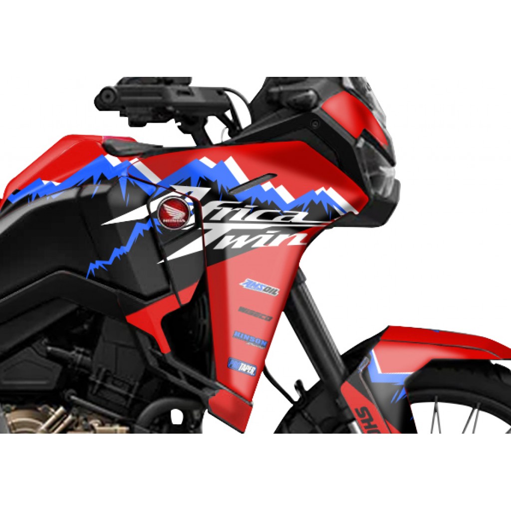 HONDA AFRICA TWIN 2024-2025 GRAPHIC SET / DECAL KIT