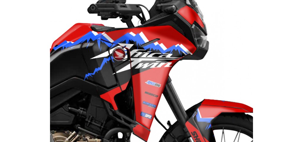 HONDA AFRICA TWIN 2024-2025 GRAPHIC SET / DECAL KIT