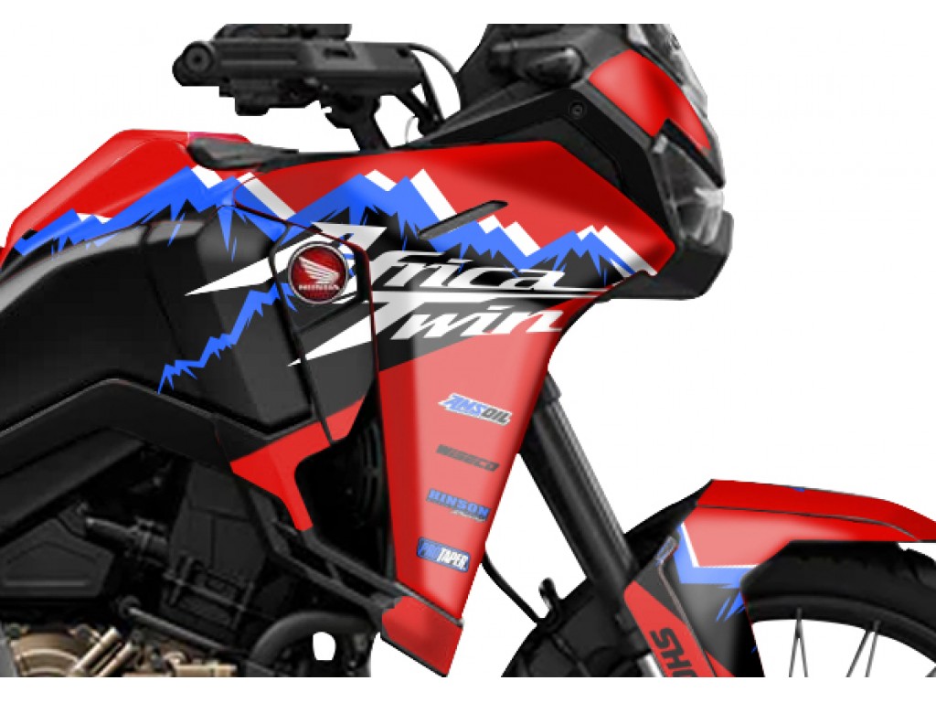 HONDA AFRICA TWIN 2024-2025 GRAPHIC SET / DECAL KIT