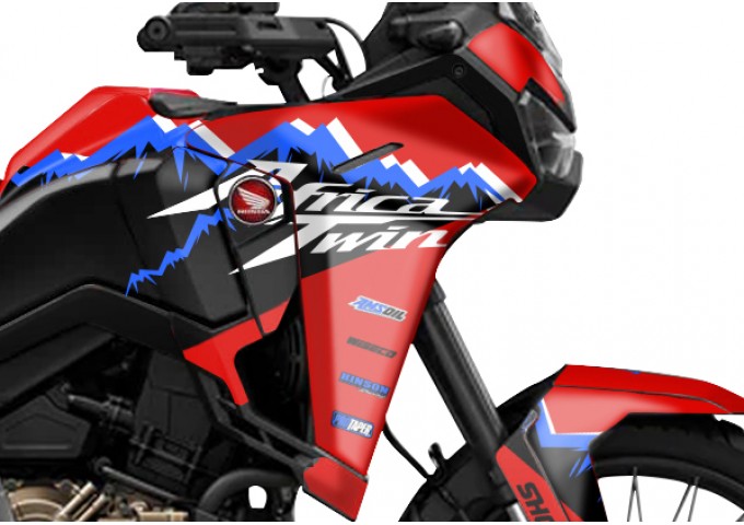 HONDA AFRICA TWIN 2024-2025 GRAPHIC SET / DECAL KIT