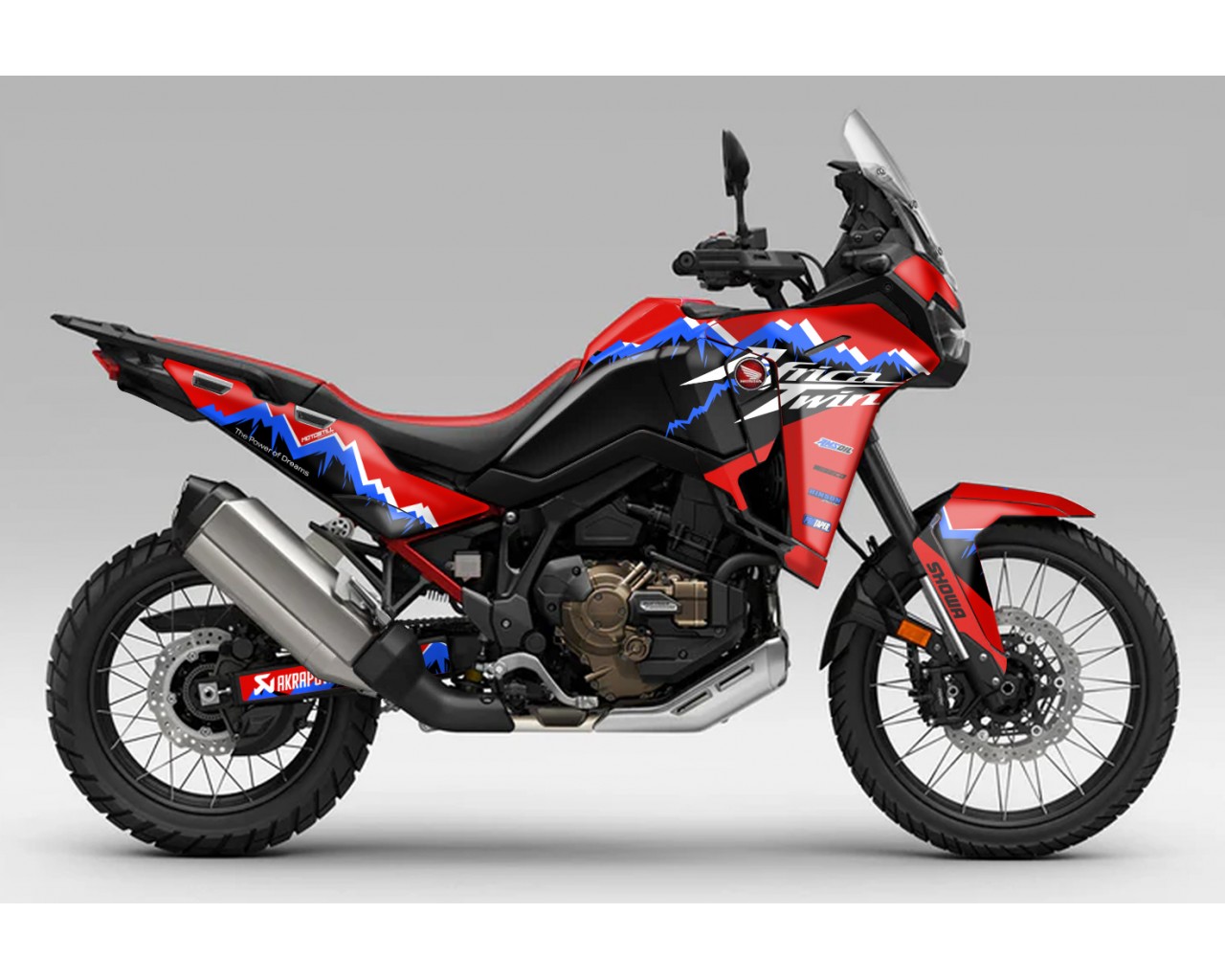 HONDA AFRICA TWIN 2024-2025 GRAPHIC SET / DECAL KIT