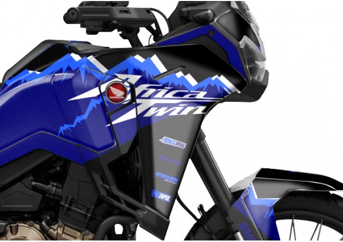 HONDA AFRICA TWIN 2024-2025 GRAPHIC SET / DECAL KIT