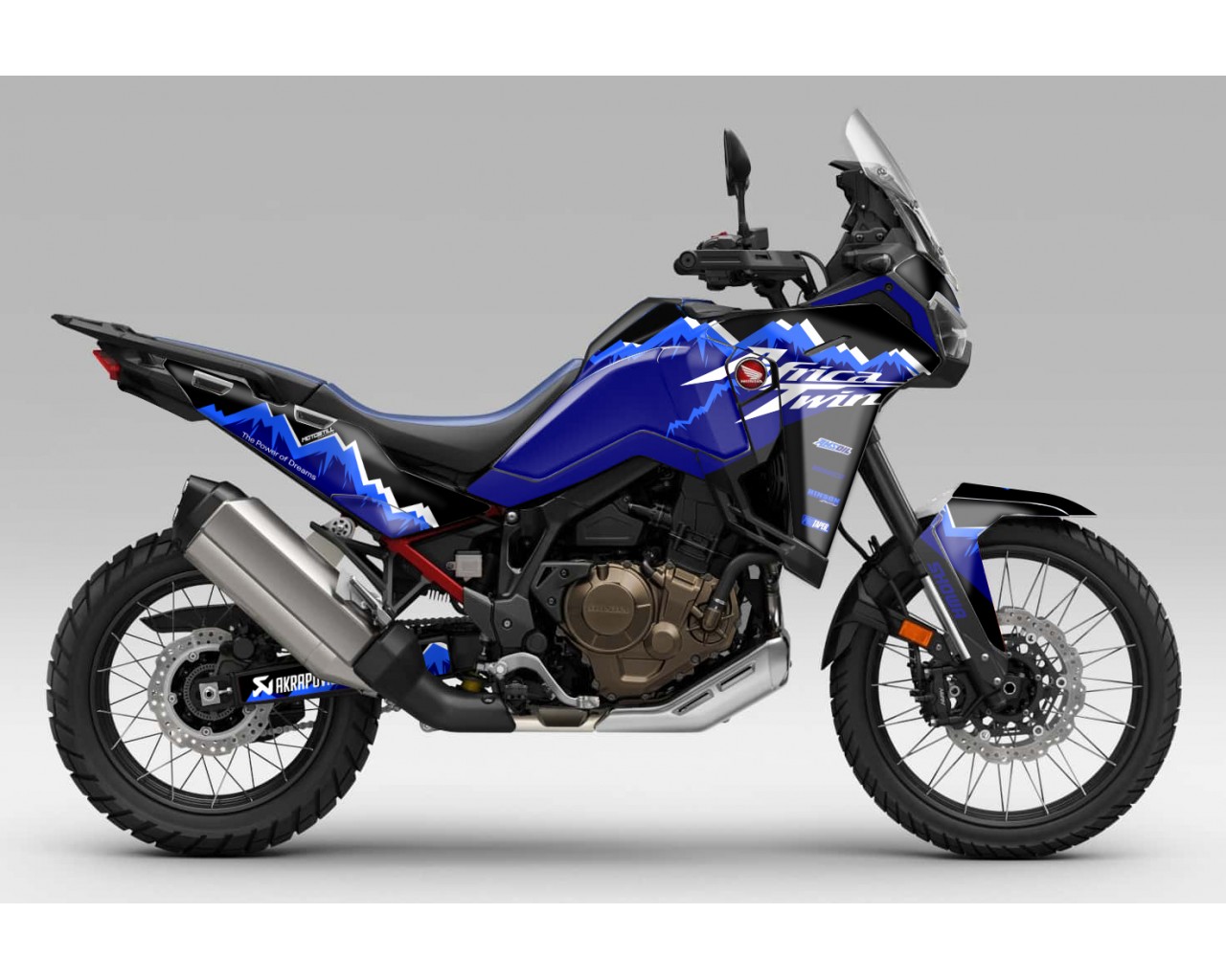 HONDA AFRICA TWIN 2024-2025 GRAPHIC SET / DECAL KIT