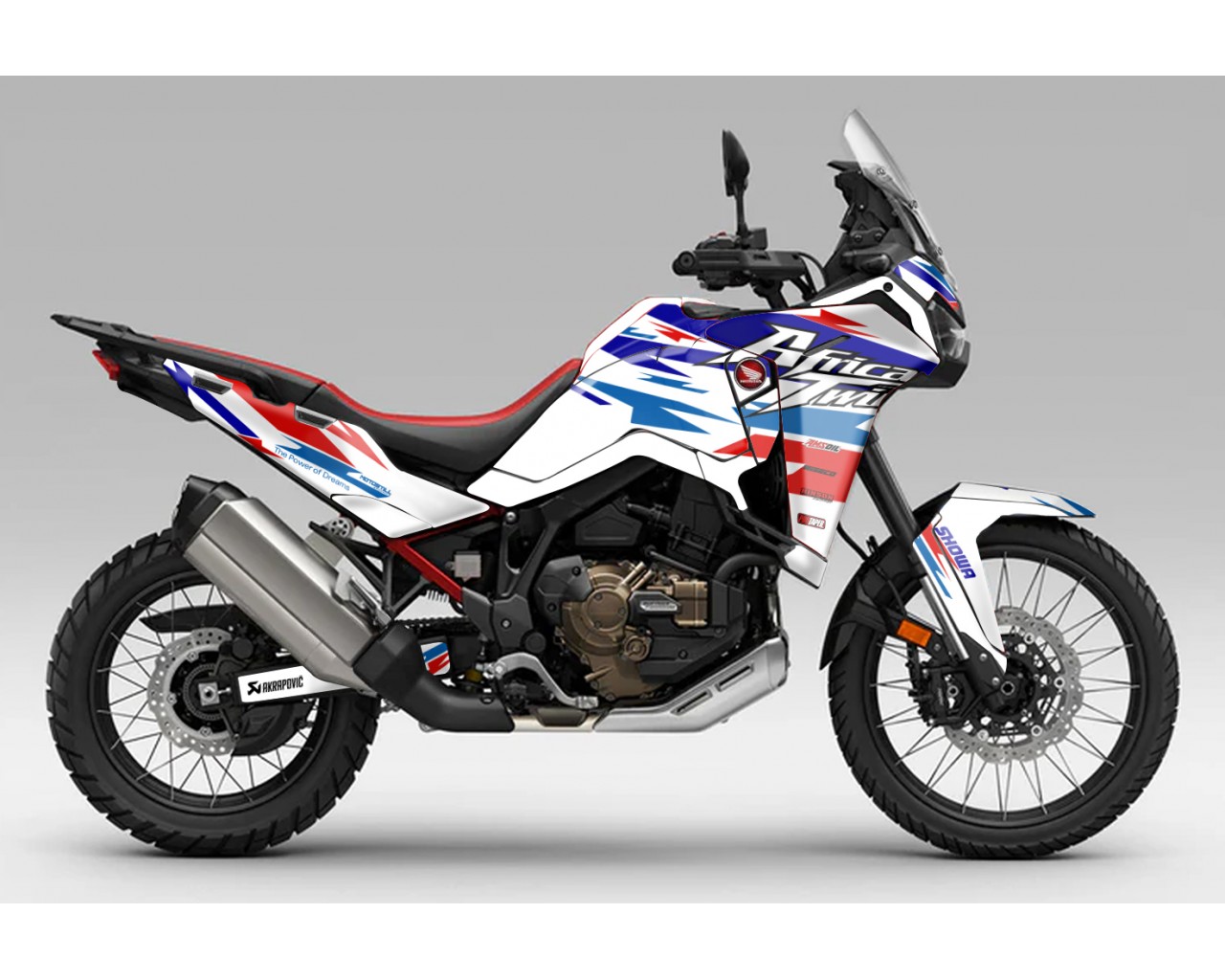 HONDA AFRICA TWIN 2024-2025 GRAPHIC SET / DECAL KIT