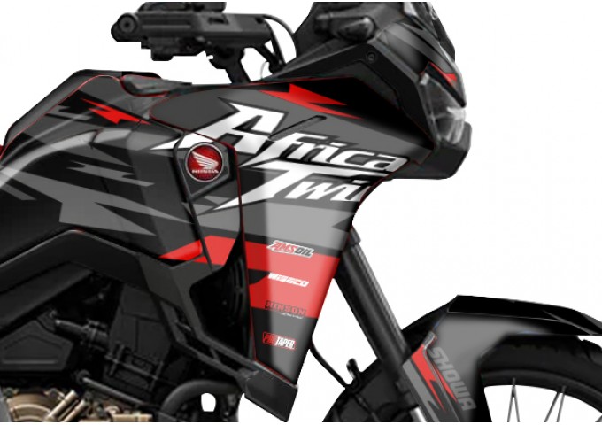 HONDA AFRICA TWIN 2024-2025 GRAPHIC SET / DECAL KIT