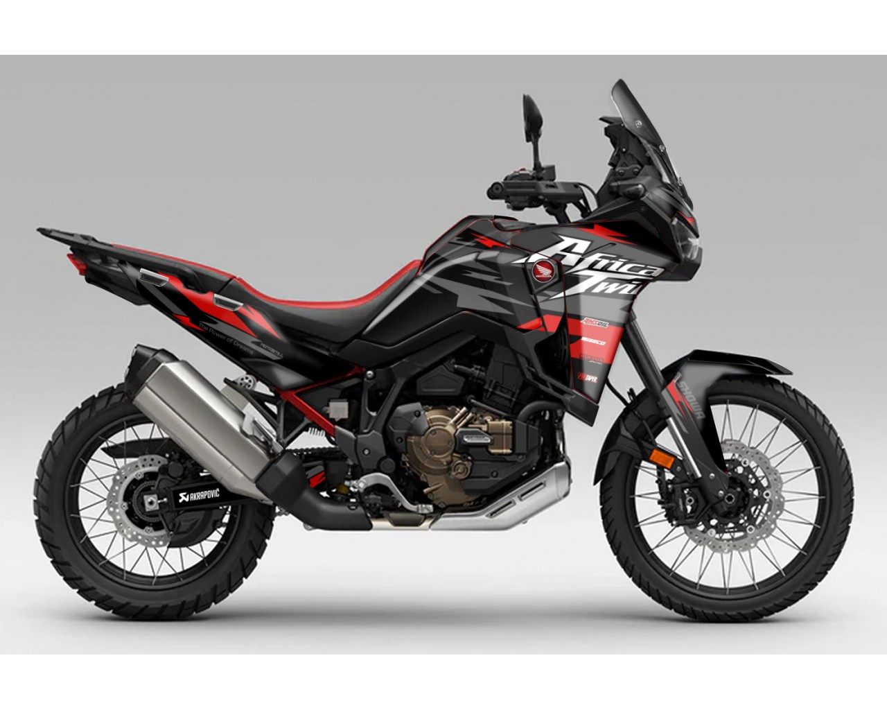HONDA AFRICA TWIN 2024-2025 GRAPHIC SET / DECAL KIT