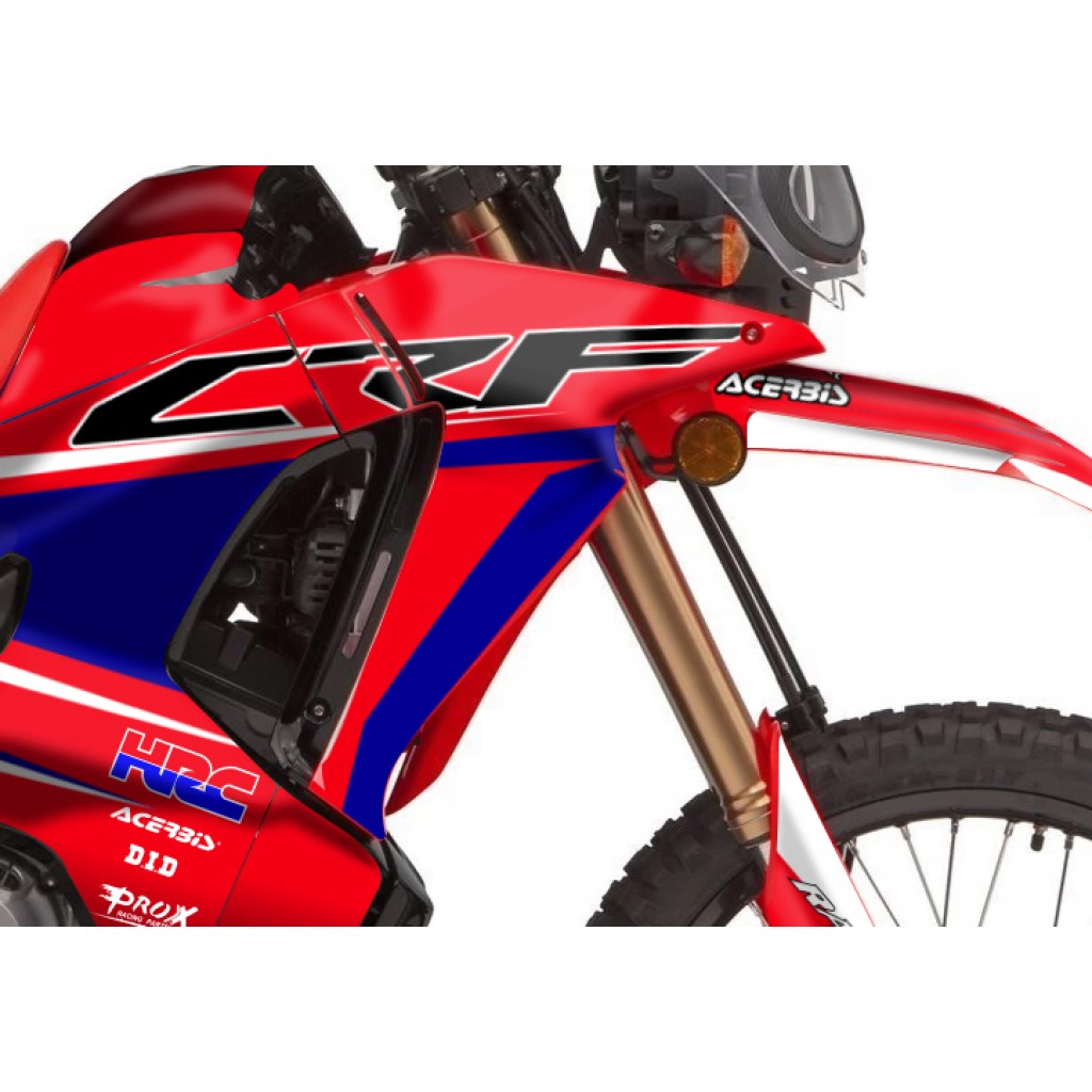 HONDA CRF 250-300 RALLY GRAPHIC SET - DECAL KIT