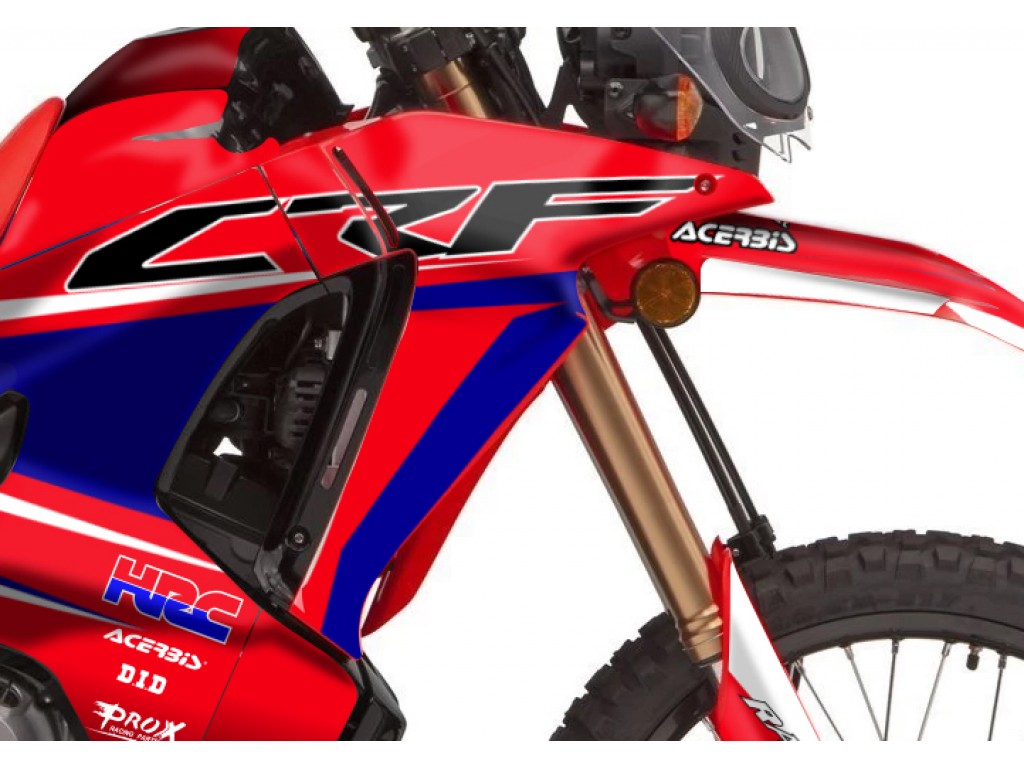 HONDA CRF 250-300 RALLY GRAPHIC SET - DECAL KIT
