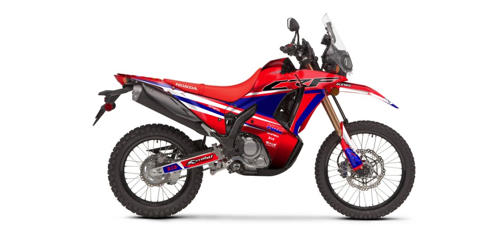 HONDA CRF 250-300 RALLY GRAPHIC SET - DECAL KIT