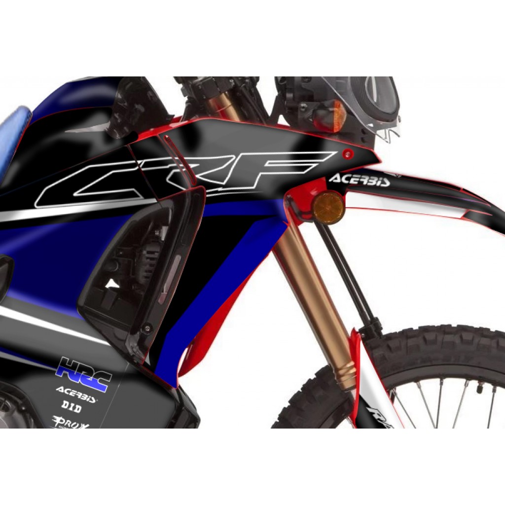 HONDA CRF 250-300 RALLY GRAPHIC SET - DECAL KIT