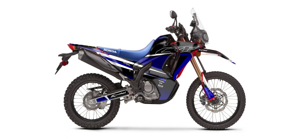 HONDA CRF 250-300 RALLY GRAPHIC SET - DECAL KIT