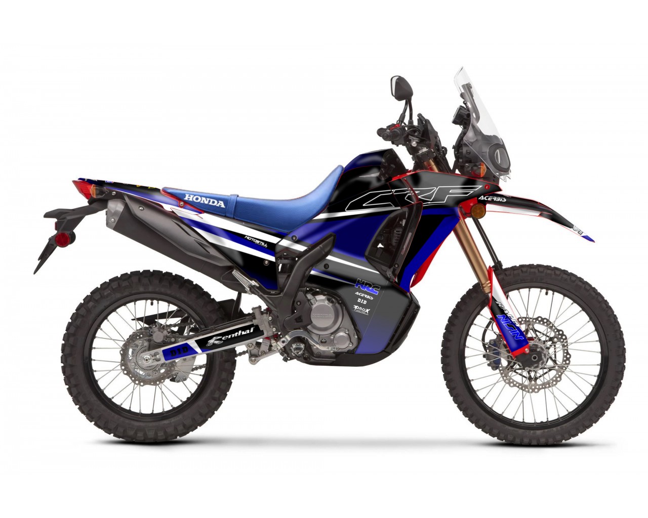 HONDA CRF 250-300 RALLY GRAPHIC SET - DECAL KIT