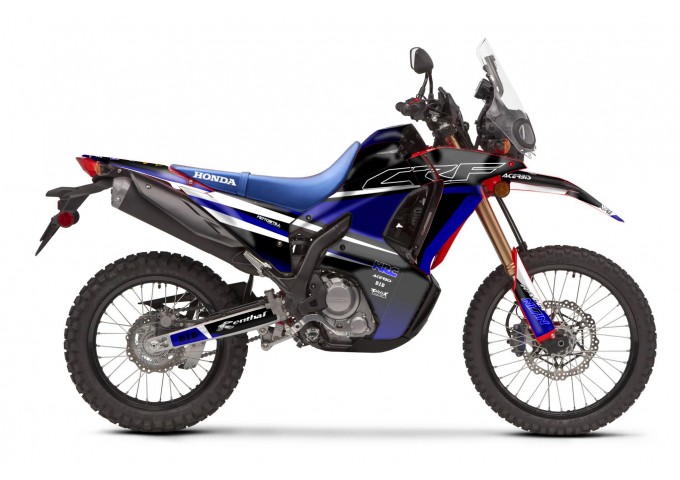 HONDA CRF 250-300 RALLY GRAPHIC SET - DECAL KIT