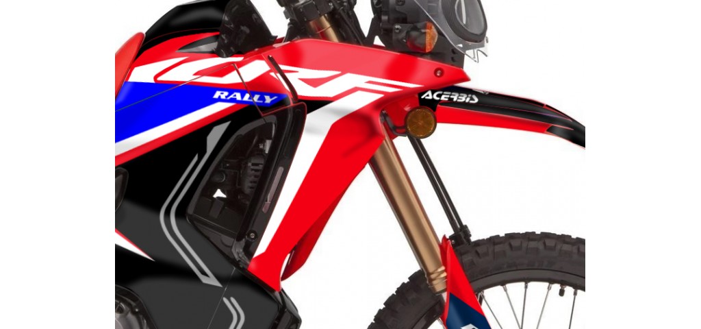 HONDA CRF 250-300 RALLY GRAPHIC SET - DECAL KIT