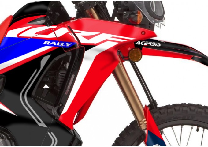 HONDA CRF 250-300 RALLY GRAPHIC SET - DECAL KIT
