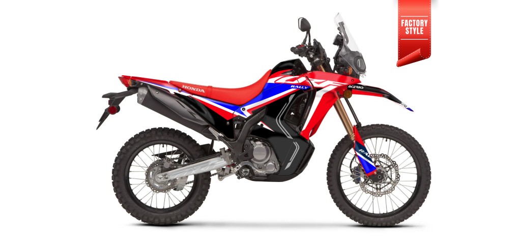HONDA CRF 250-300 RALLY GRAPHIC SET - DECAL KIT