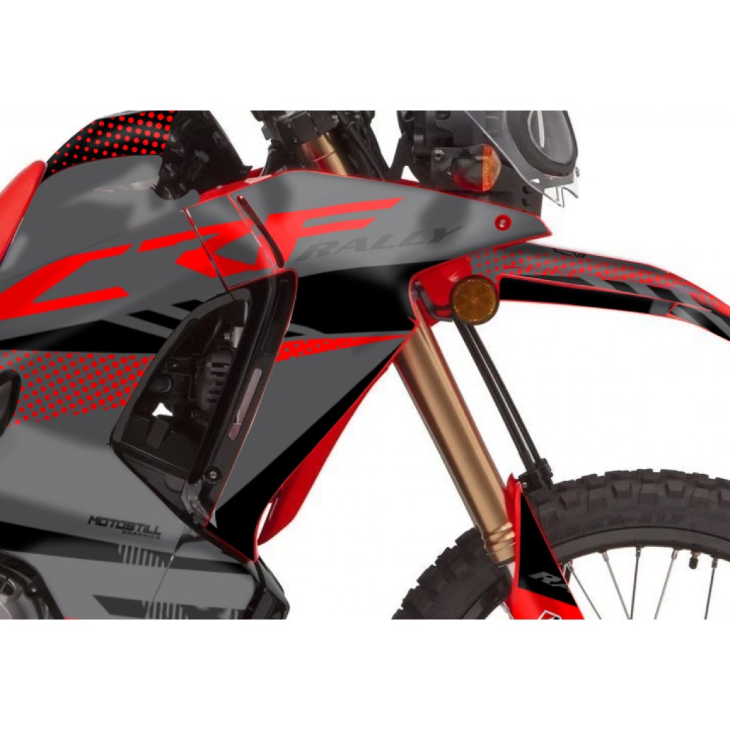 HONDA CRF 250-300 RALLY GRAPHIC SET - DECAL KIT