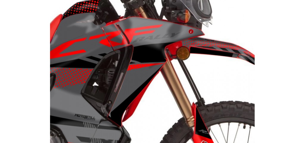 HONDA CRF 250-300 RALLY GRAPHIC SET - DECAL KIT