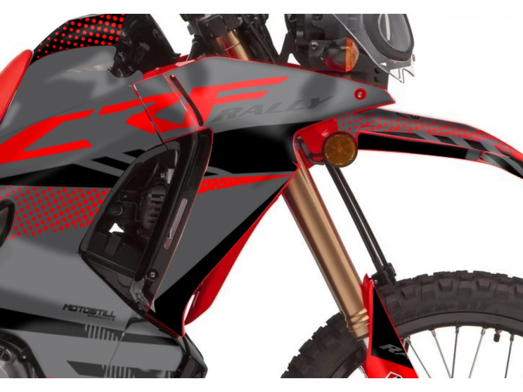 HONDA CRF 250-300 RALLY GRAPHIC SET - DECAL KIT