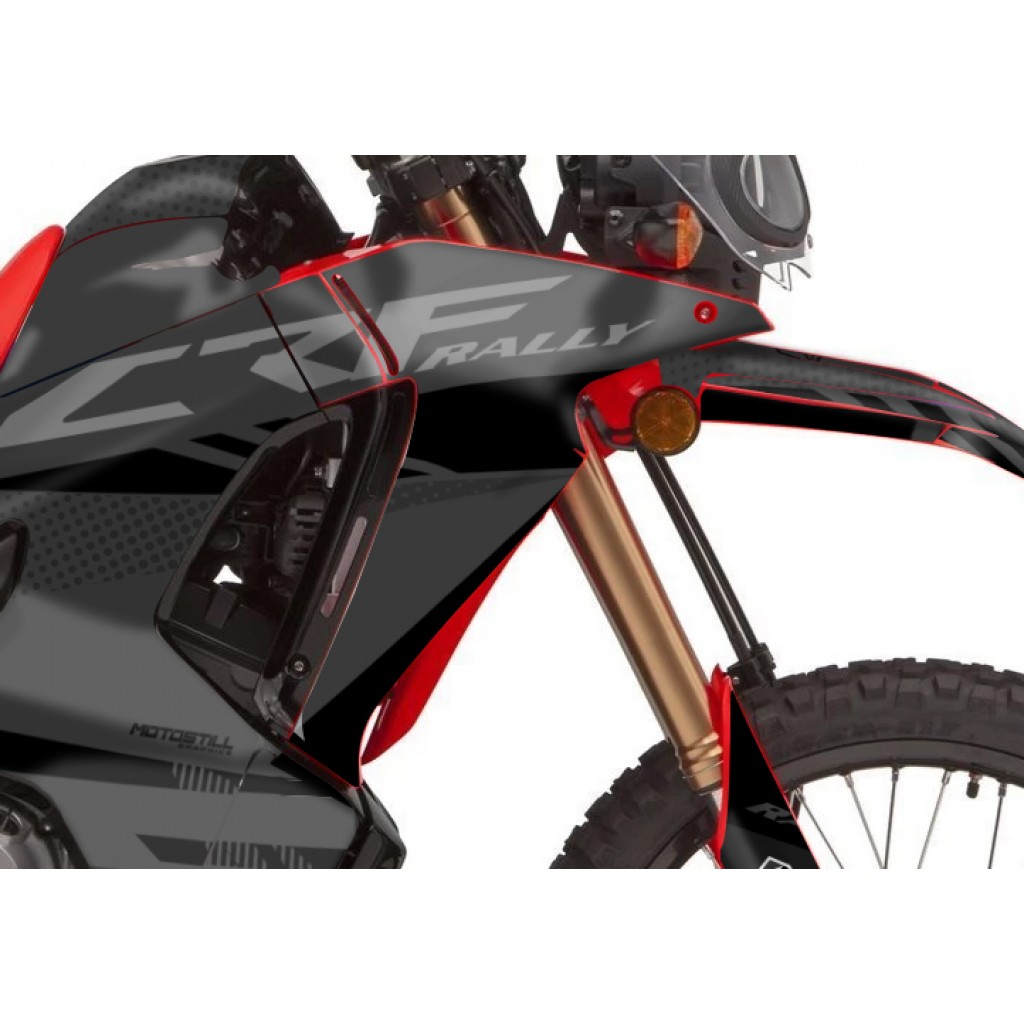 HONDA CRF 250-300 RALLY GRAPHIC SET - DECAL KIT
