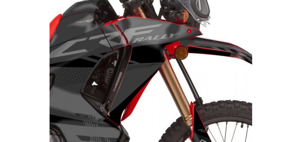 HONDA CRF 250-300 RALLY GRAPHIC SET - DECAL KIT