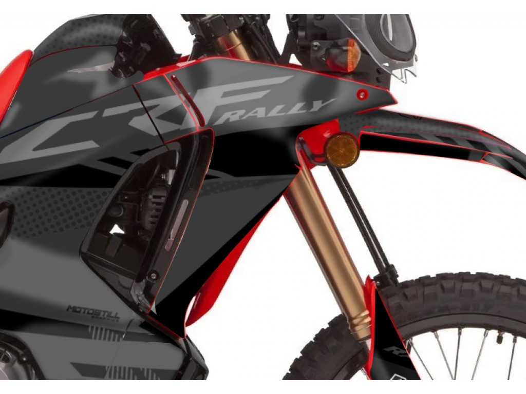 HONDA CRF 250-300 RALLY GRAPHIC SET - DECAL KIT