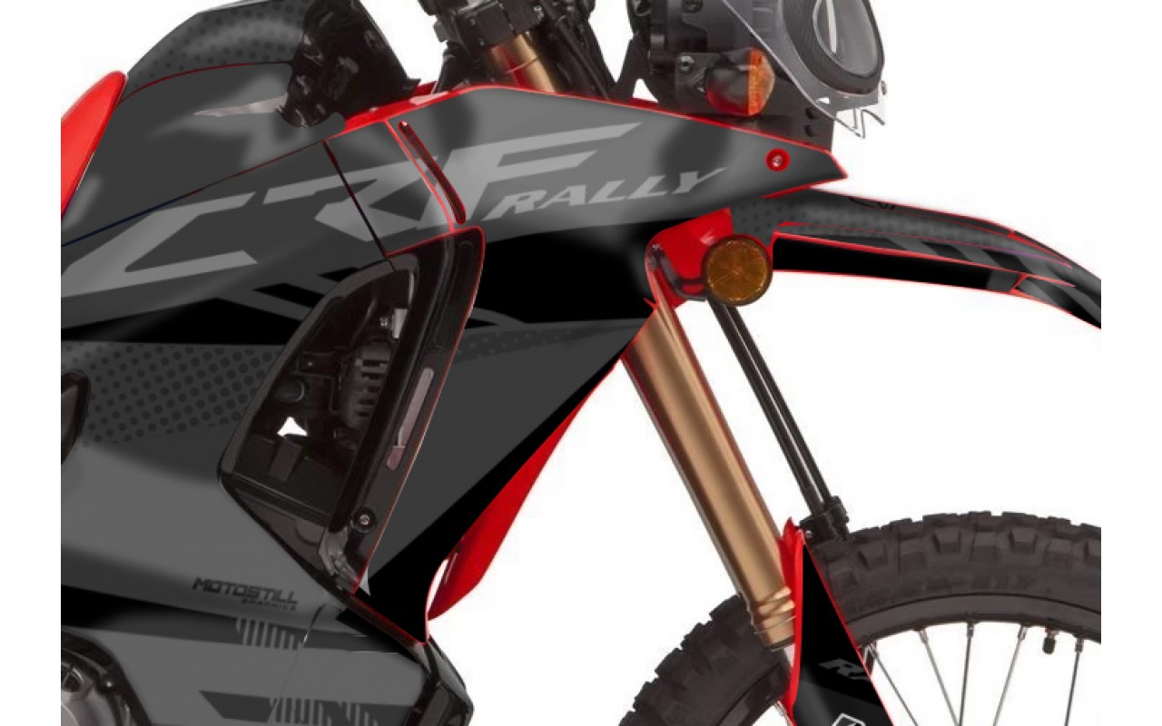 honda crf 250-300 rally graphic kit | honda crf 250-300 rally sticker ...