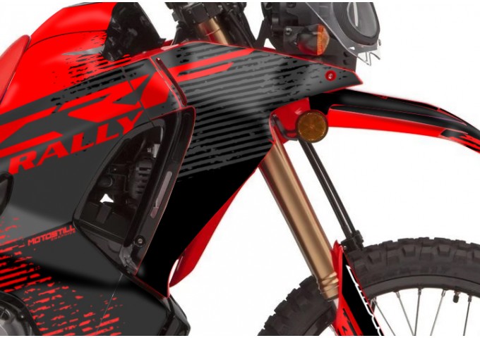 HONDA CRF 250-300 RALLY GRAPHIC SET - DECAL KIT