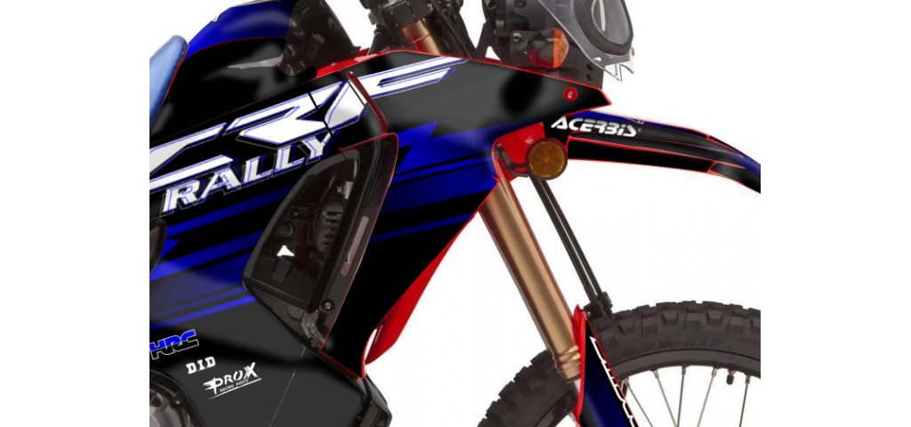 HONDA CRF 250-300 RALLY GRAPHIC SET - DECAL KIT