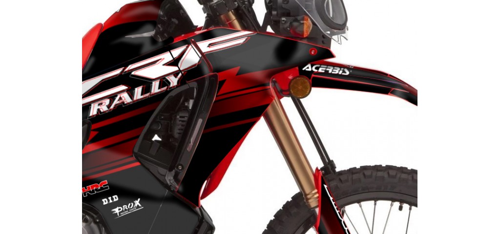 HONDA CRF 250-300 RALLY GRAPHIC SET - DECAL KIT