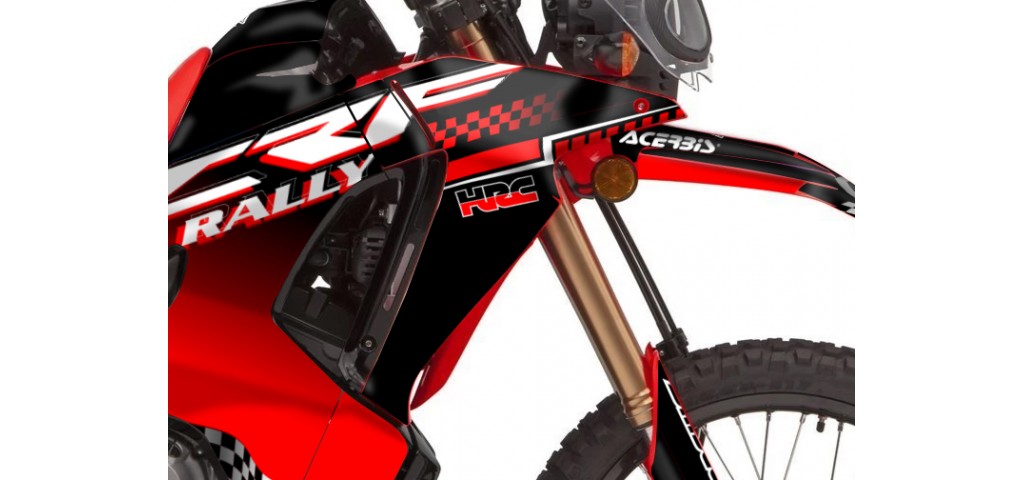 HONDA CRF 250-300 RALLY GRAPHIC SET - DECAL KIT