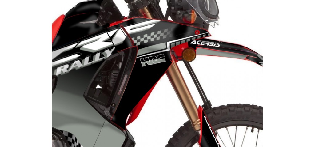 HONDA CRF 250-300 RALLY GRAPHIC SET - DECAL KIT