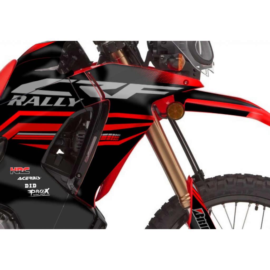 HONDA CRF 250-300 RALLY GRAPHIC SET - DECAL KIT